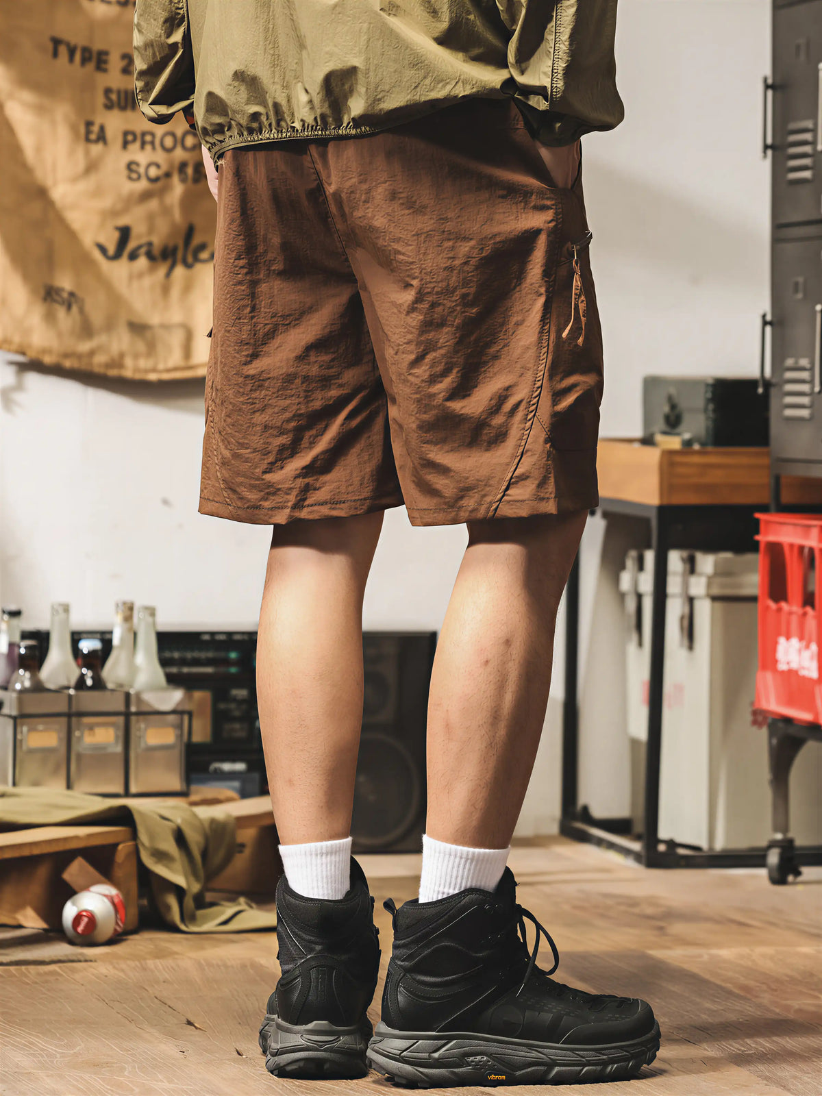 Ice-silk Quick-dry Cargo Shorts