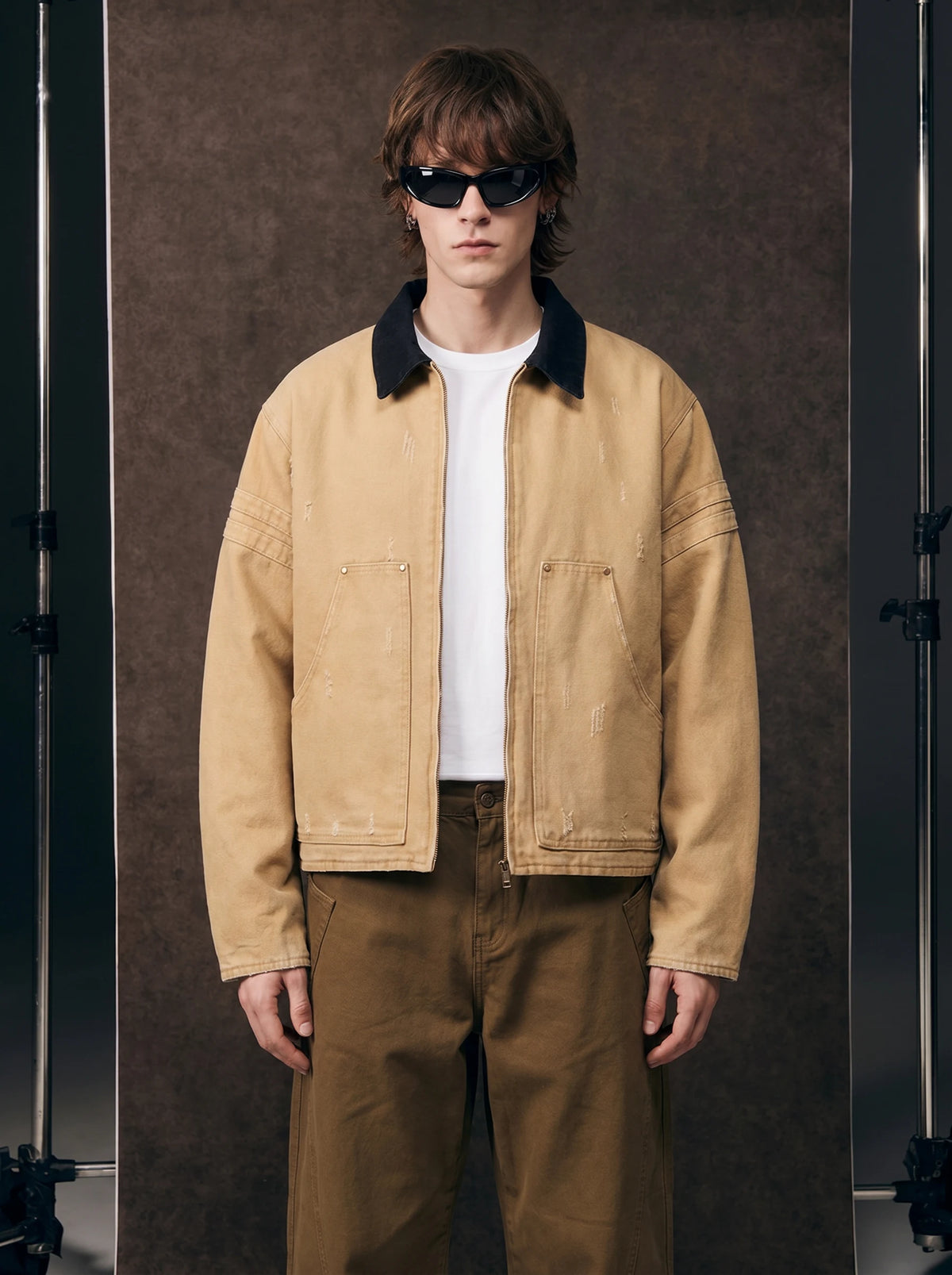Waschgewaschene Used-Arbeitsjacke