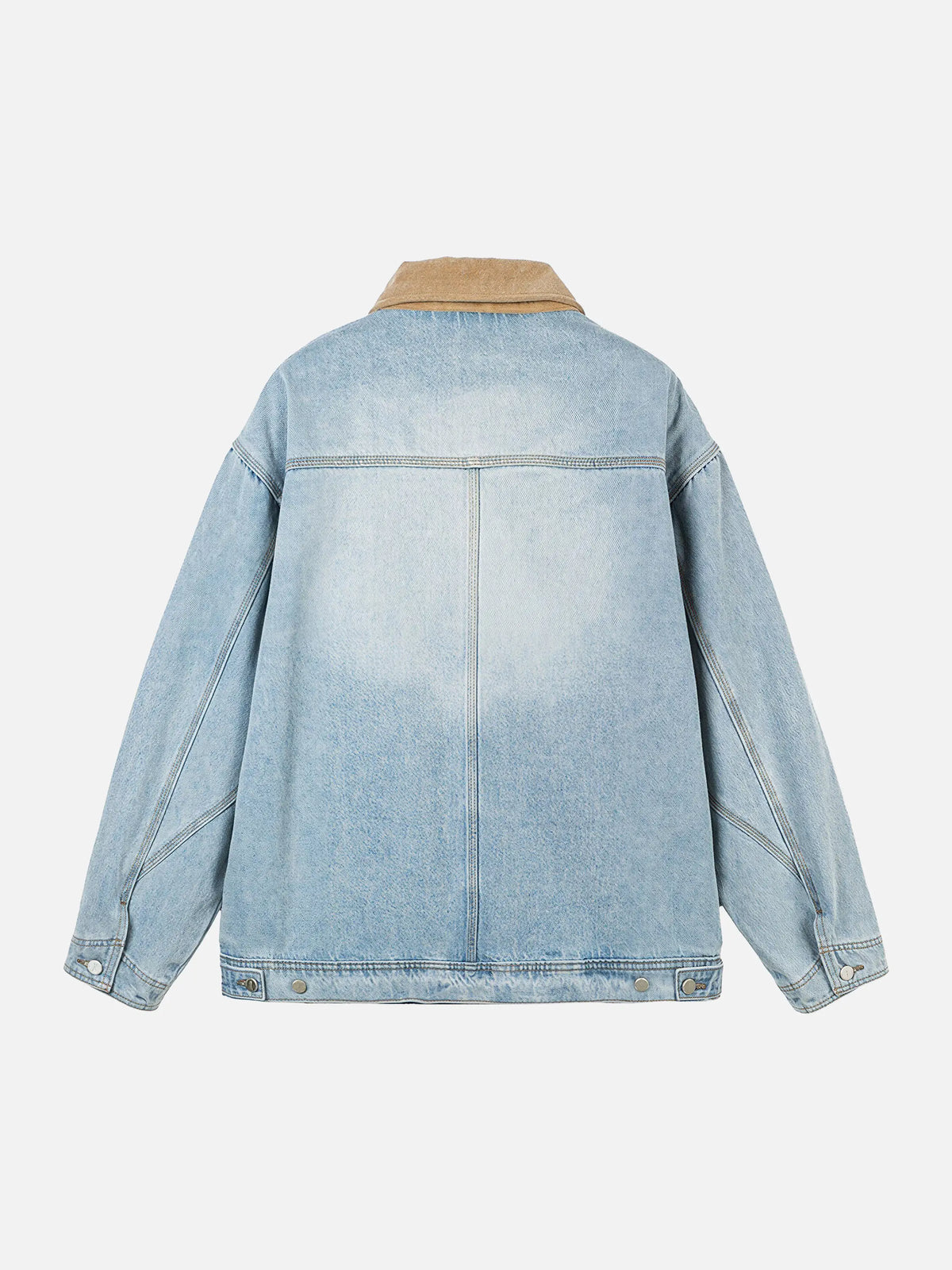 Retro Patchwork Denim Jacket