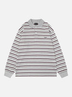 American Retro-style Loose-fit Long-sleeve T-shirt