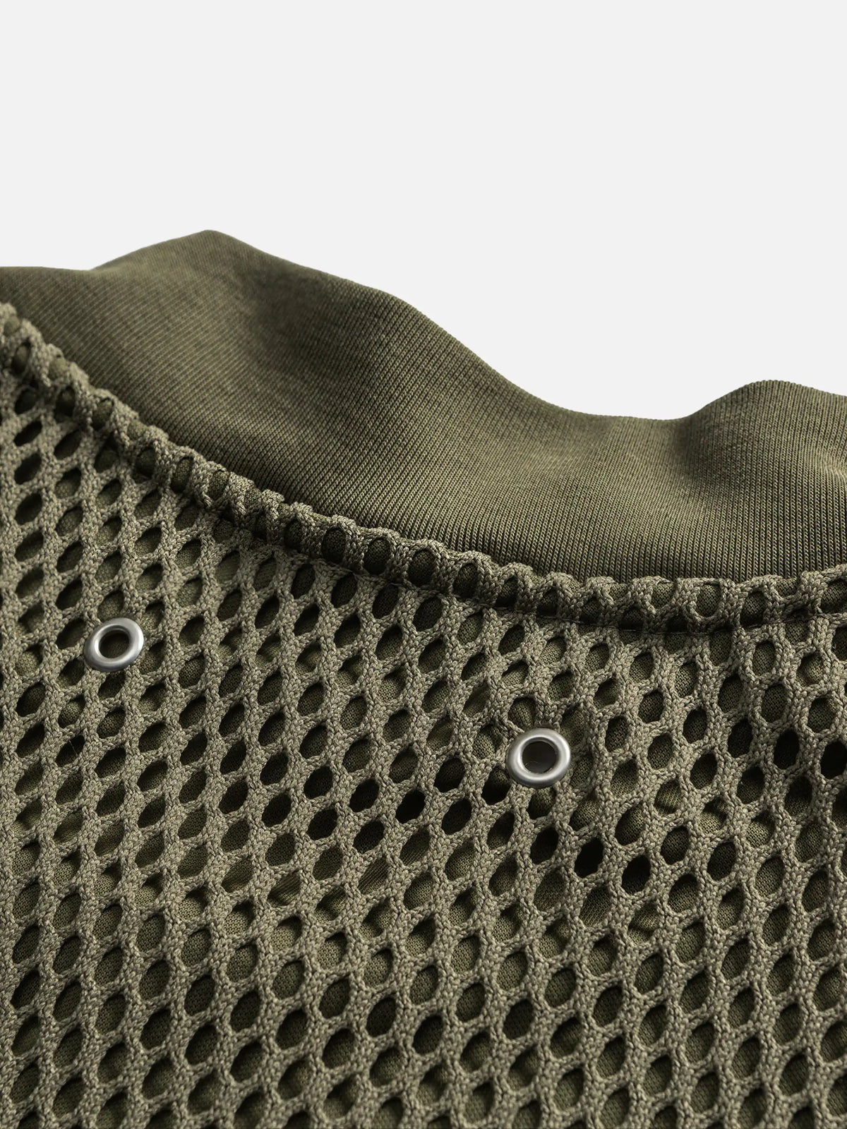 Retro Mesh Short-sleeve Shirt Cardigan