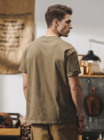 American Vintage-style Printed Short-sleeve T-shirt