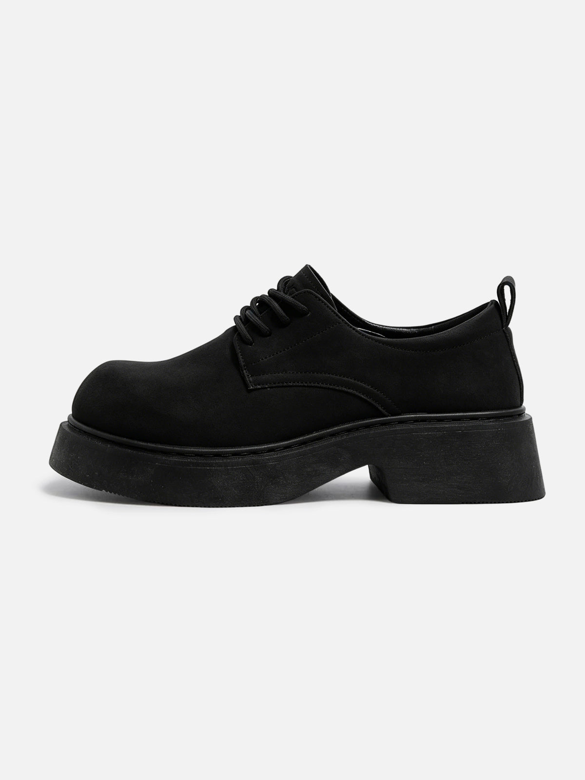 Platform Height-increasing Work Boots / Casual Leather Shoes