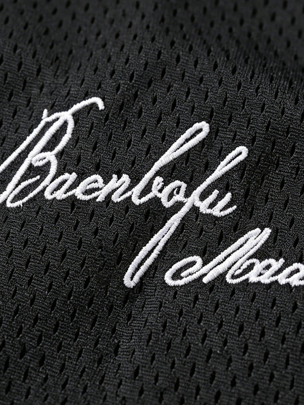 American Football Style Embroidered T-shirt