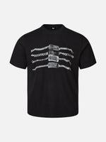Retro-print Cooling & Quick-drying T-shirt