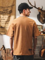 American Vintage-Style Printed Short-Sleeve T-Shirt