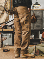 Heavyweight Straight-leg Work Pants (vintage Style)