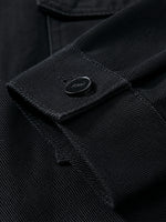 Retro Loose-fit Multi-pocket Denim Jacket