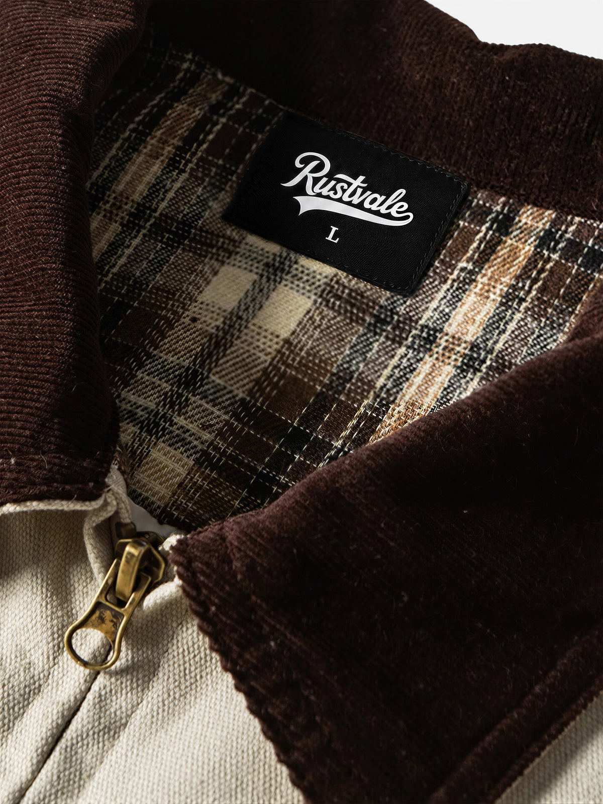 Color-block Revers Arbeitsjacke