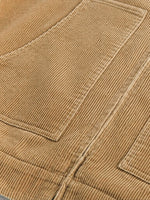 Loose-fit Corduroy Jacket With Turn-down Collar