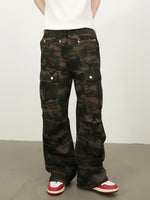 American Retro Multi-pocket Cargo Pants