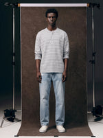 Japanese-style Retro Striped Sweatshirt