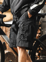 Loose-fit, Quick-dry, Knee-length Shorts In Cooling, Lightweight Ice Silk Fabric.