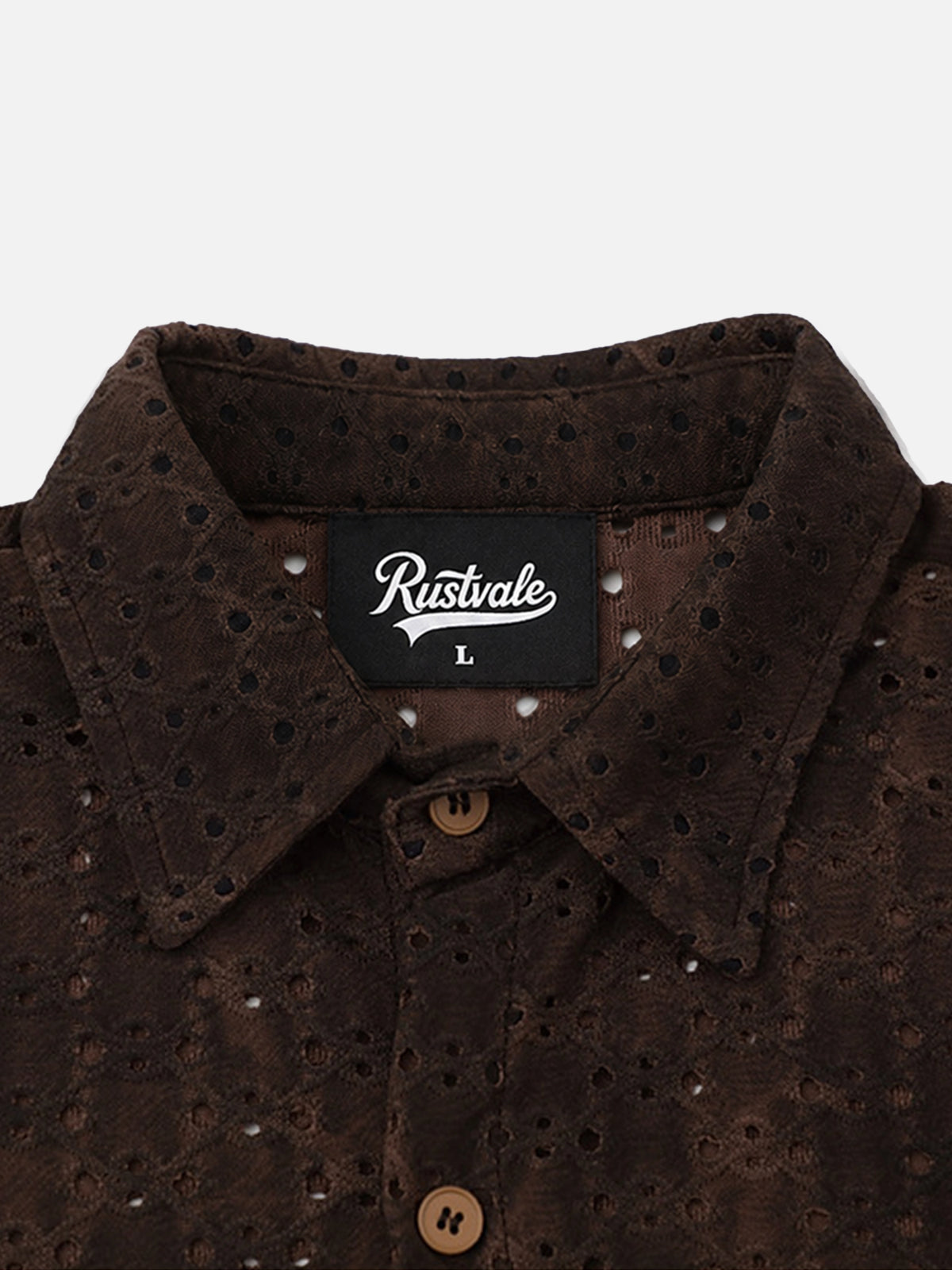 Retro Distressed Short-sleeve Shirt