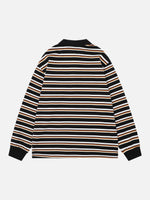 American Retro-style Loose-fit Long-sleeve T-shirt