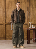 Maillard-style Retro Cargo Pants