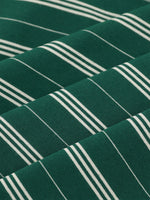 Color-block Striped Loose-fit Long-sleeve T-shirt