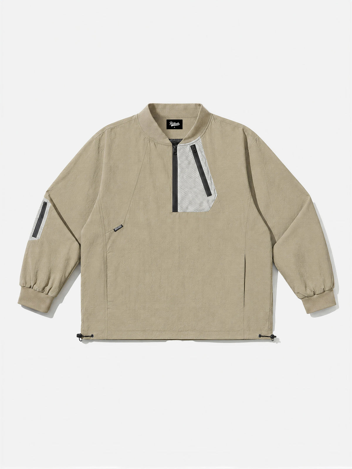 Trendy Color-block Pullover Cargo Jacket