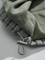 Retro Outdoor Plaid Hooded Jacket