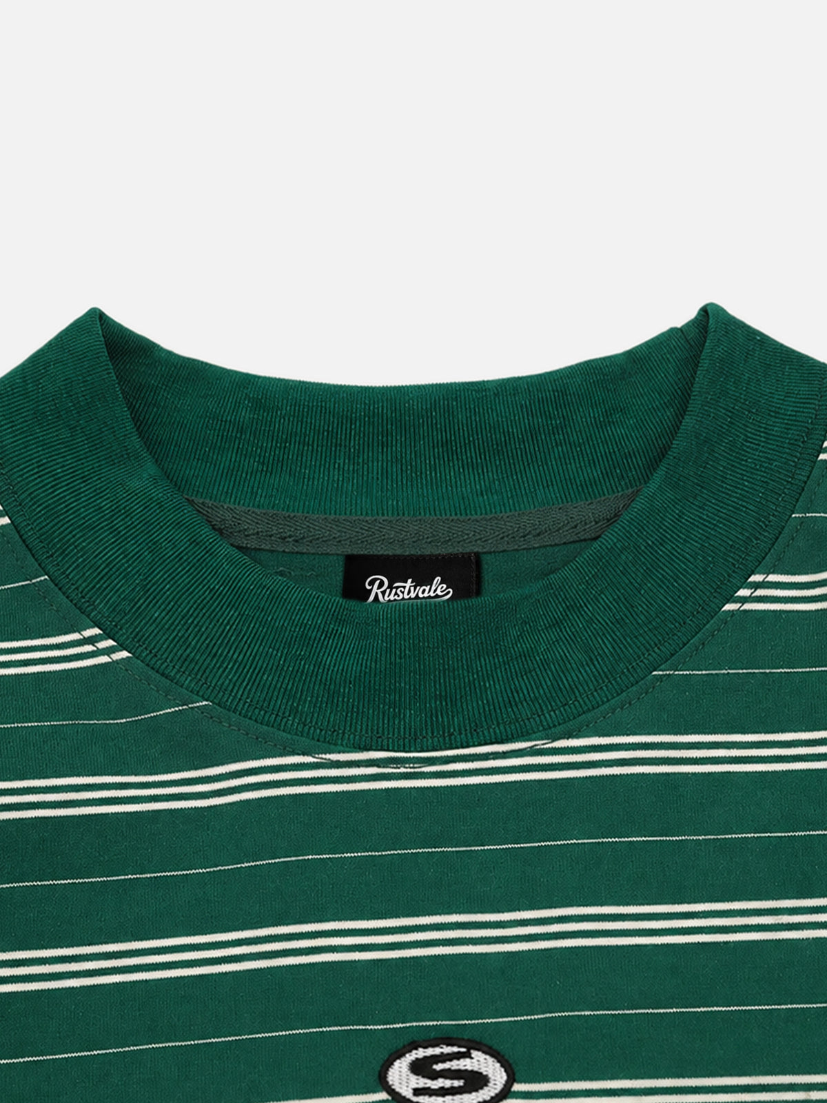 Color-block Striped Loose-fit Long-sleeve T-shirt