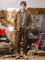 Maillard-style Straight-leg Casual Cargo Pants