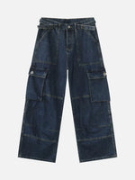 American Retro Multi-pocket Cargo Pants