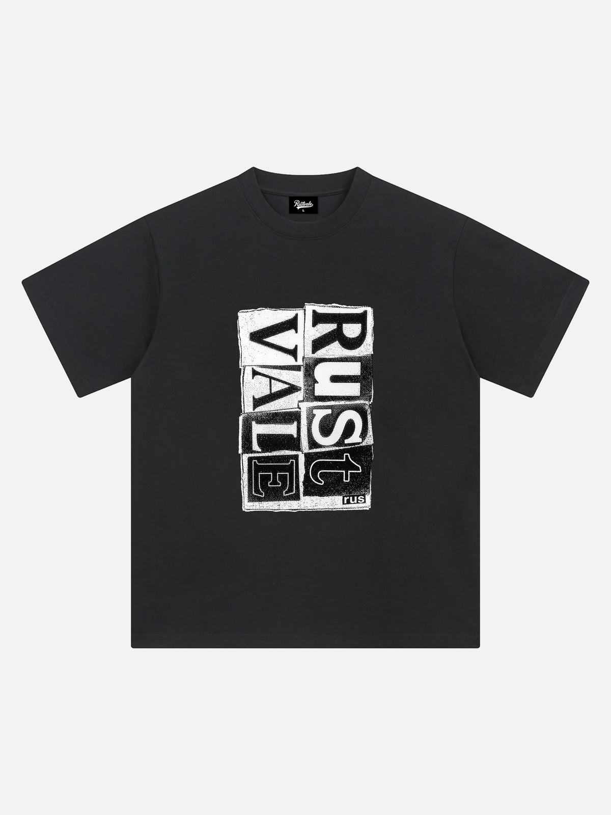 Heavyweight Cotton Collage Print Tee