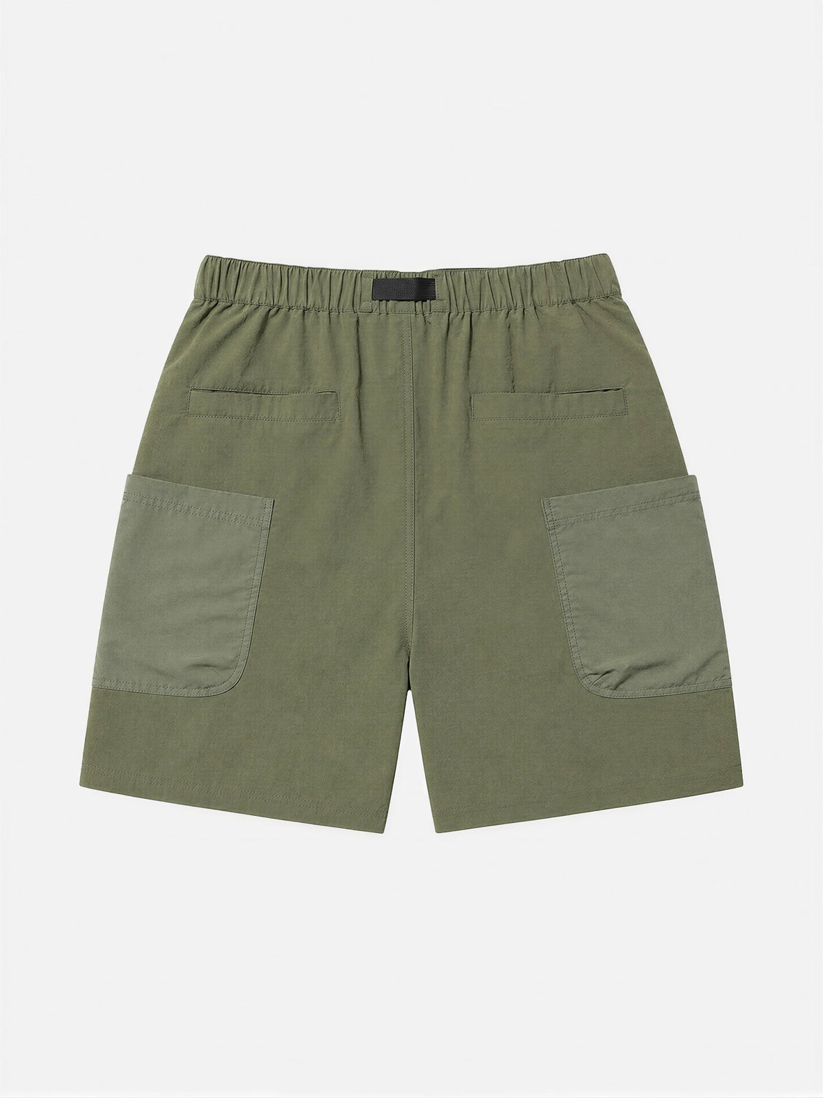 Large-pocket Paneled Tech Cargo Shorts