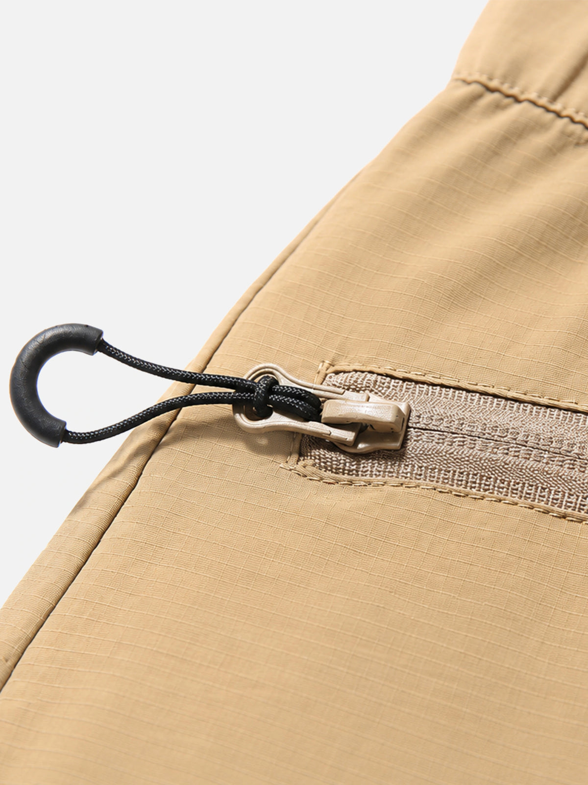 Large-pocket Paneled Tech Cargo Shorts