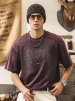Vintage-style Anti-wrinkle, Quick-dry, Loose-fit T-shirt