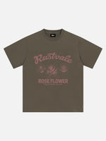 Rustvale Rosen-Motiv T-Shirt