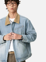 Retro Patchwork Denim Jacket