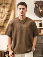 Vintage-style Anti-wrinkle, Quick-dry, Loose-fit T-shirt