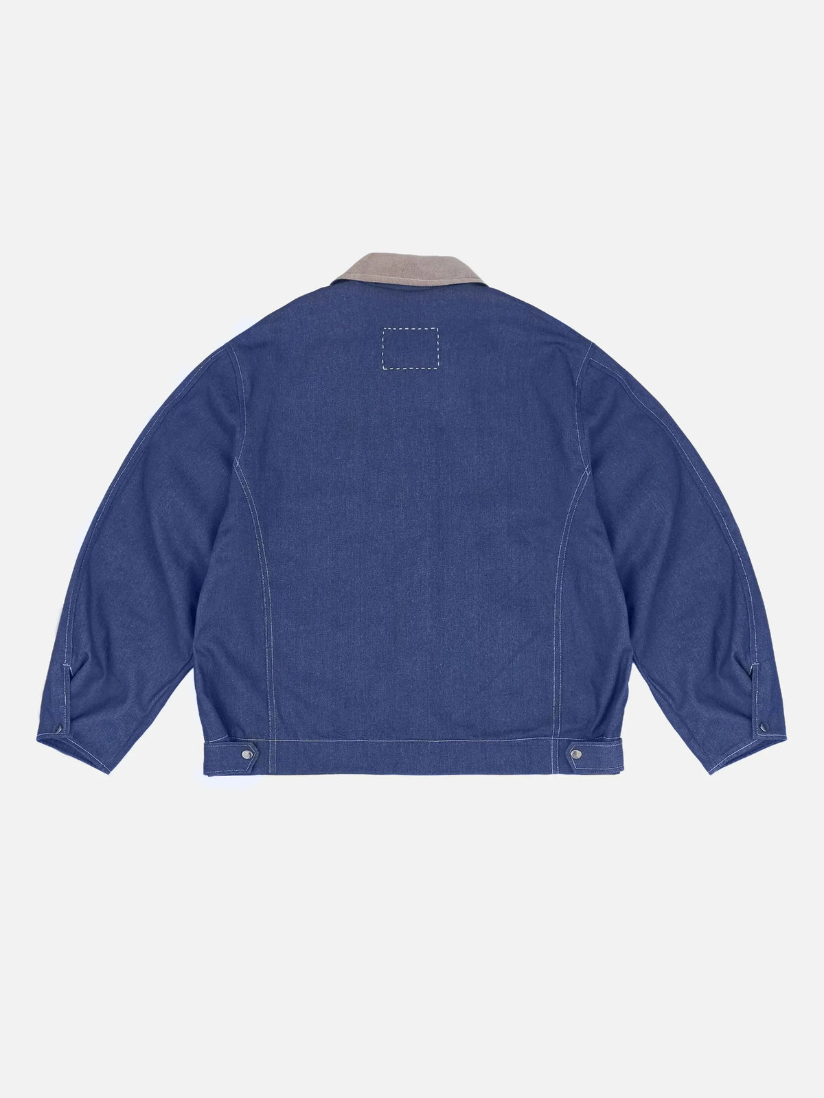 Barn-style Loose-fit Cargo Jacket With Pockets