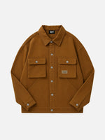 American-style Heavyweight Vintage Denim Work Jacket
