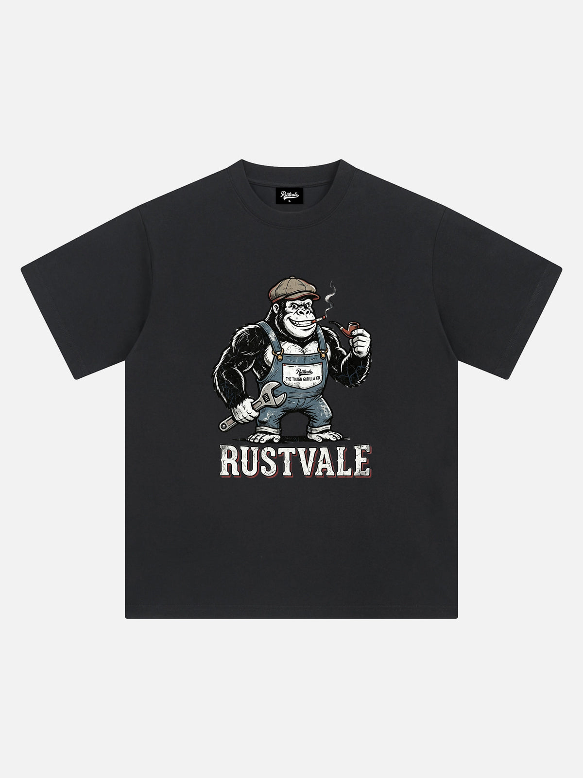 Vintage Mechanic Gorilla Printed Tee