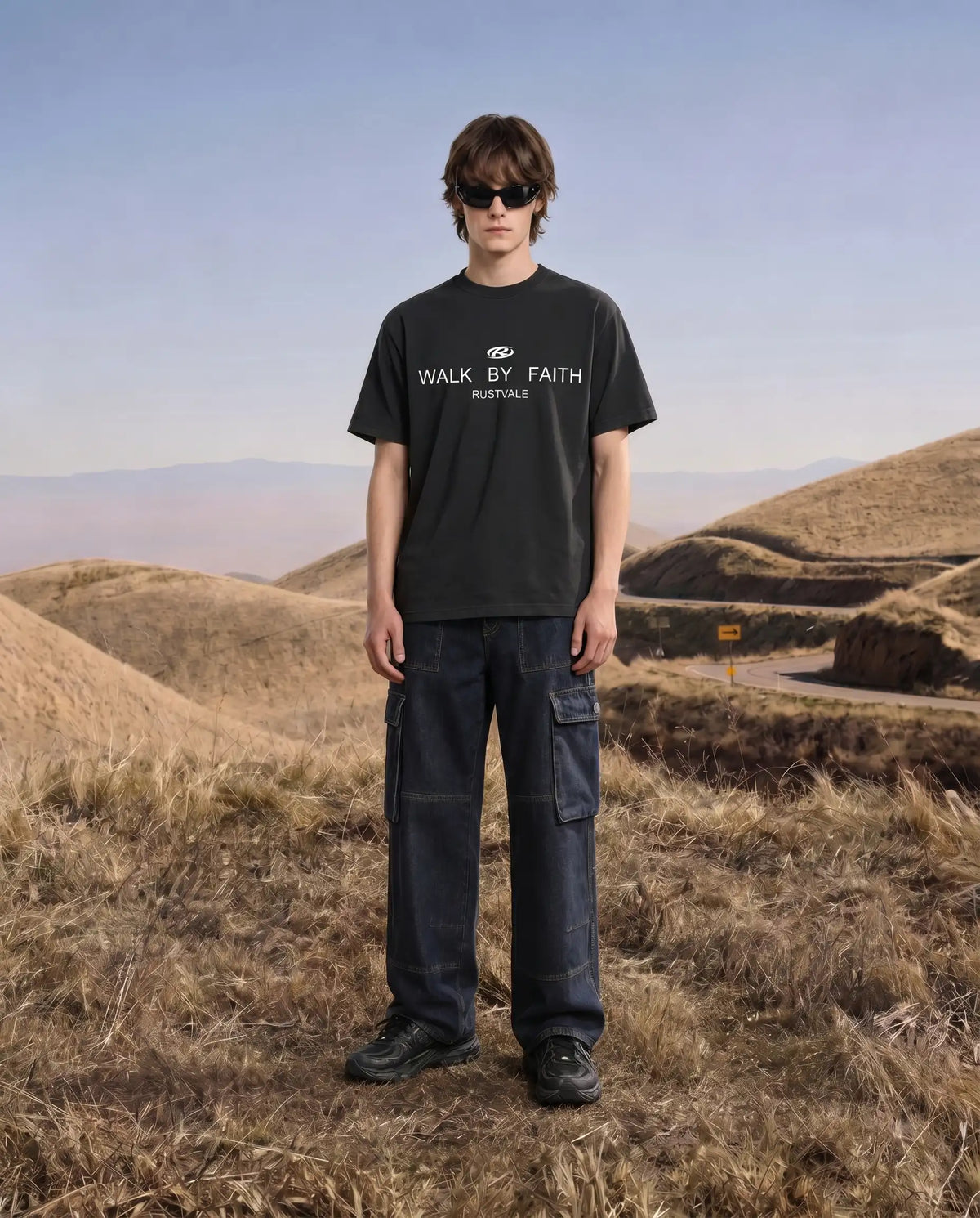 "walk By Faith" Inspirational Tee