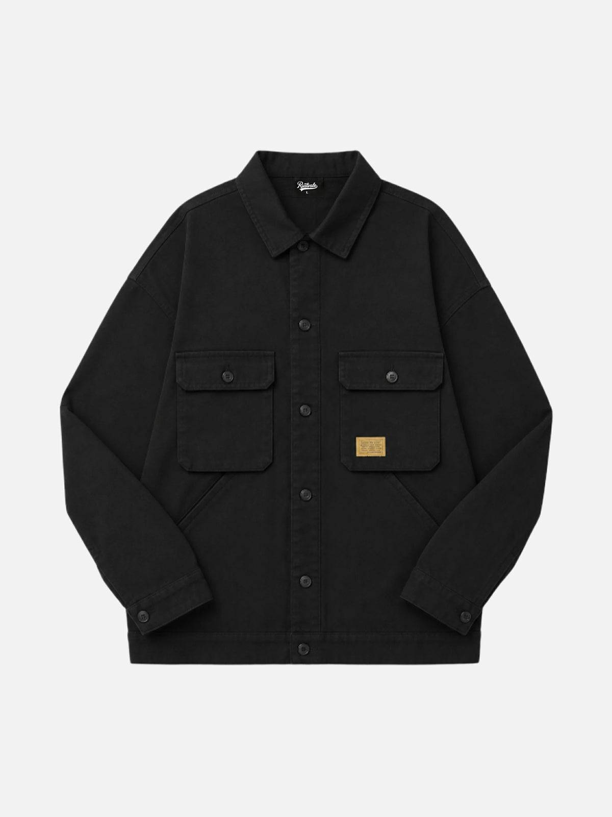 American-style Heavyweight Vintage Denim Work Jacket