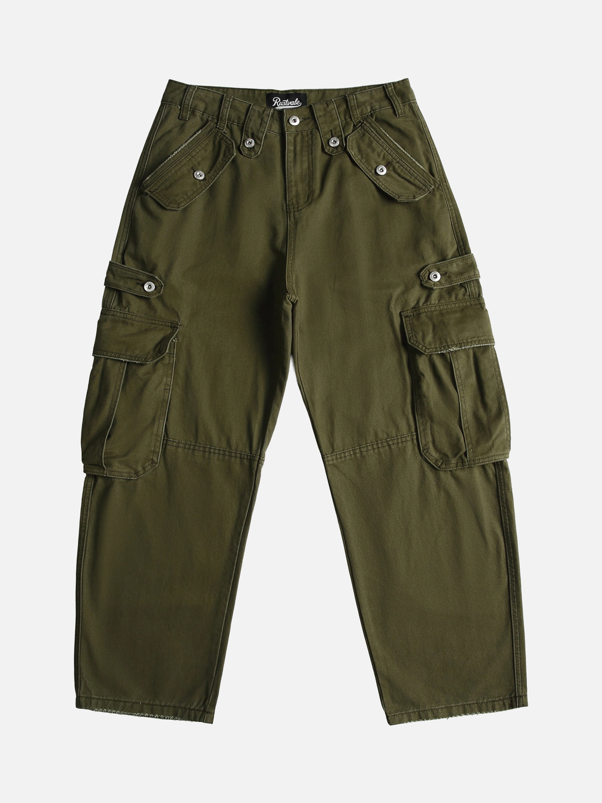 Retro Amekaji Multi-pocket Cargo Pants