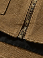 Retro Washed Sleeveless Cargo Vest