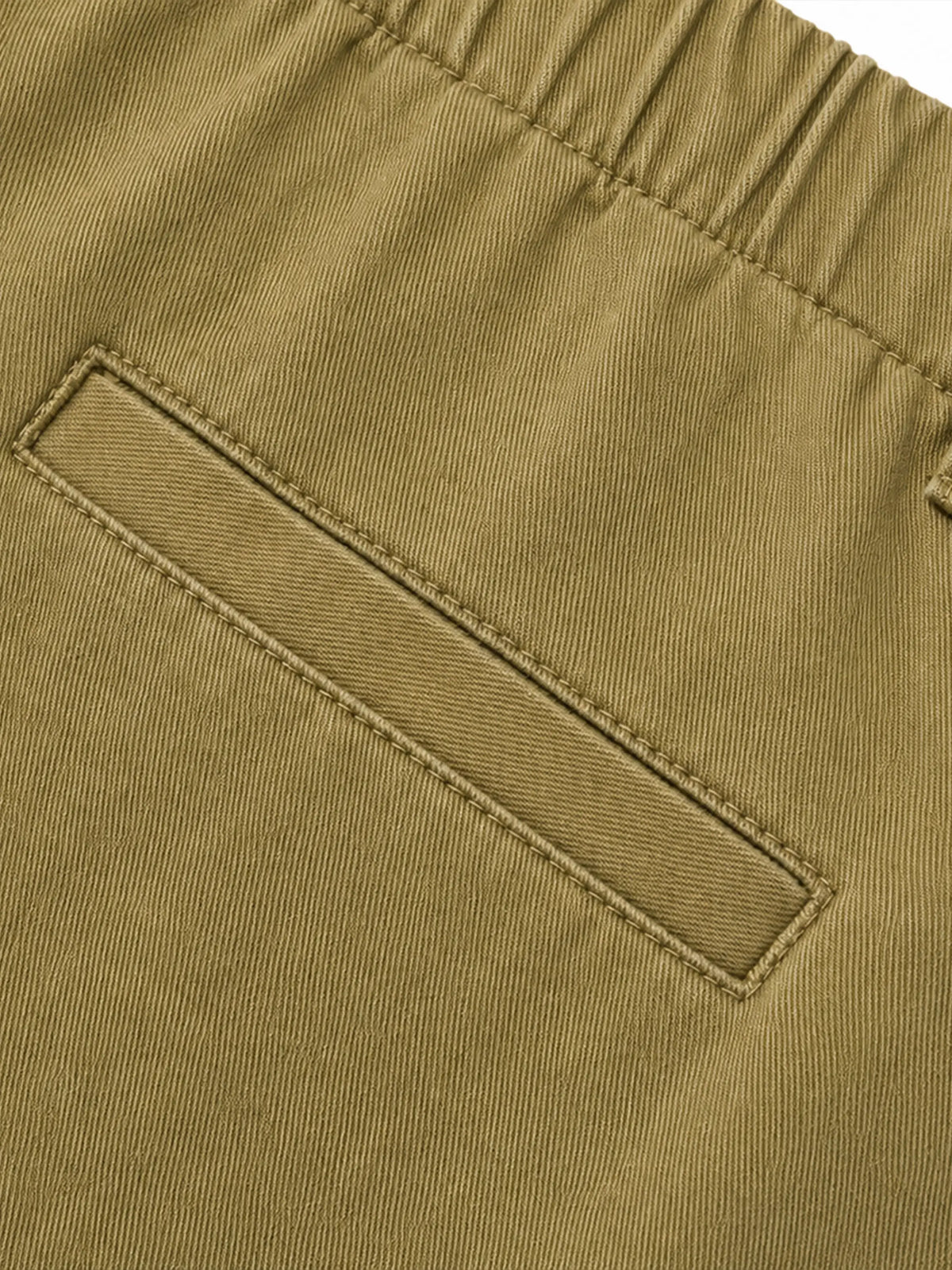 Retro Americana-style Military Multi-pocket Cargo Shorts