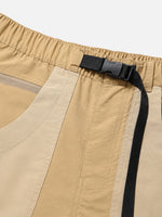 Large-pocket Paneled Tech Cargo Shorts