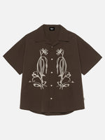 Twin Flowers Summer Quick-Drying Short-Sleeve Shirt