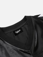 American Football Style Embroidered T-shirt