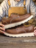 Americana-style Low-top Breathable Outdoor Work Shoes
