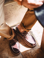 Retro 3-eye Low-top British-style Work Boots
