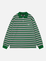American Retro-style Loose-fit Long-sleeve T-shirt
