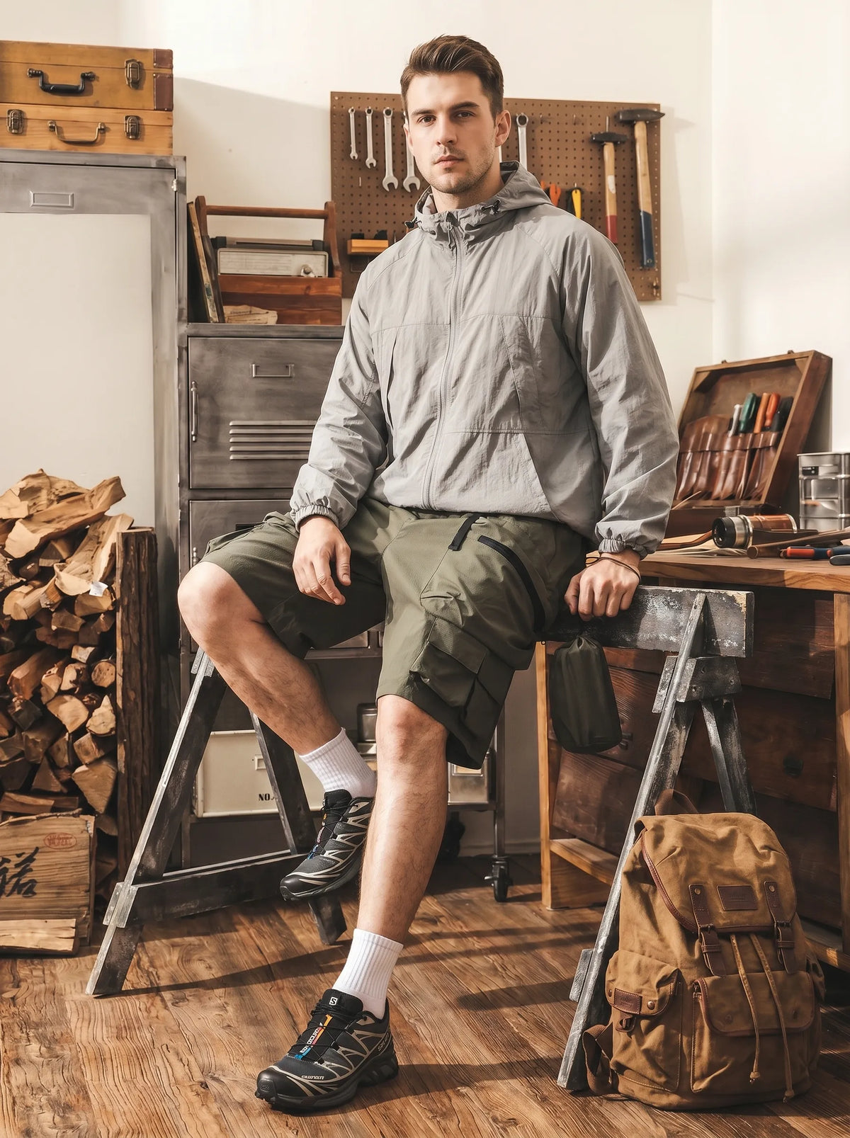 American-style Outdoor Quick-drying Cargo Shorts