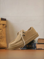 Retro, Versatile, Closed-toe Platform Shoes