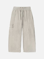 Minimalist, Loose-fit, Straight-leg Cargo Pants